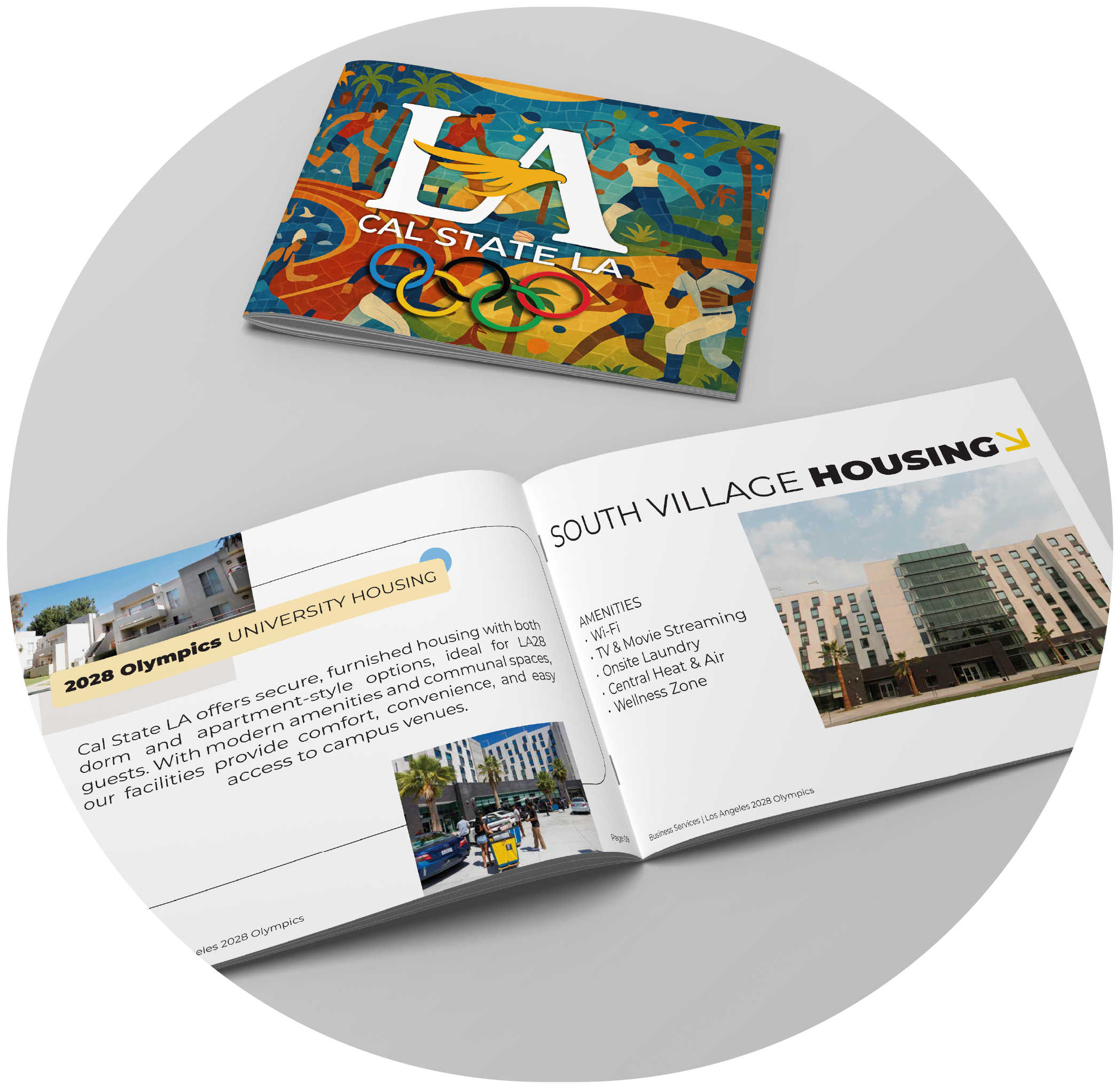 Cal State LA hospitality booklet