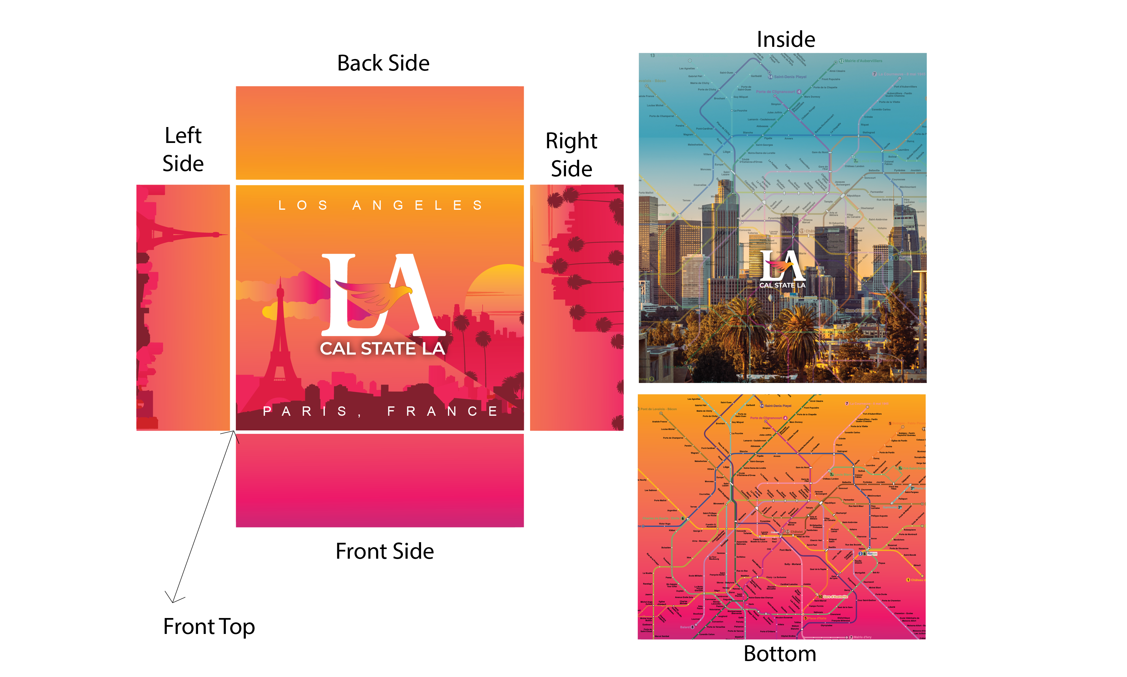 LA28 gift box design